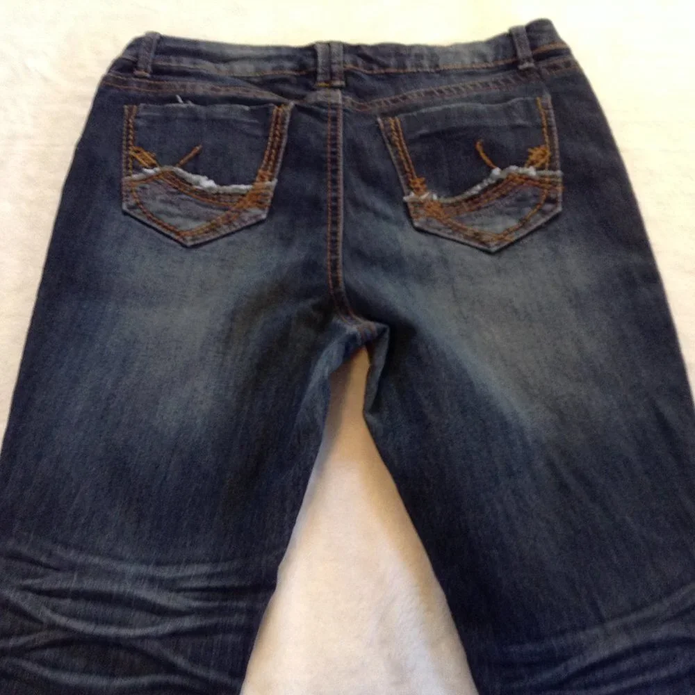 Vanilla Star denim jeans boot cut 15 juniors - Picture 6 of 8